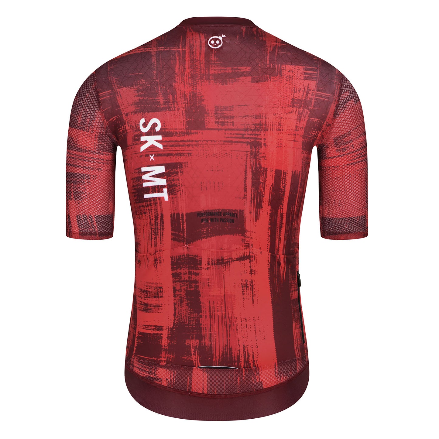 Men's Smear Space - Short Sleeve Jersey - Red