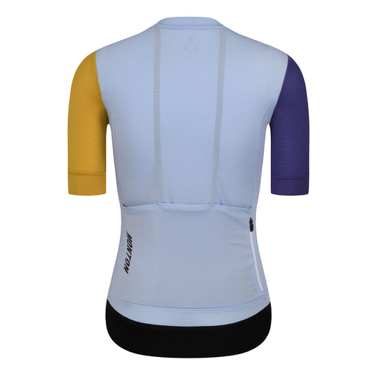 Women's Urban Traveler Evo - Short Sleeve Jersey - Blue/Yellow