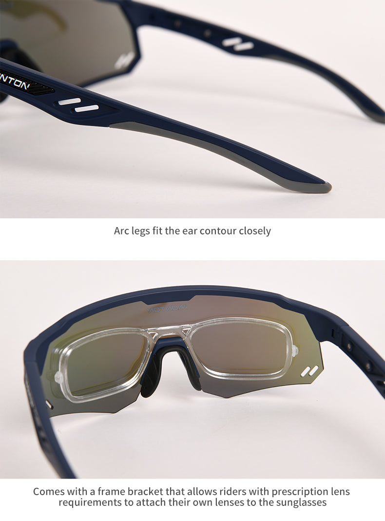 Blade Sunglasses - Matte Gold