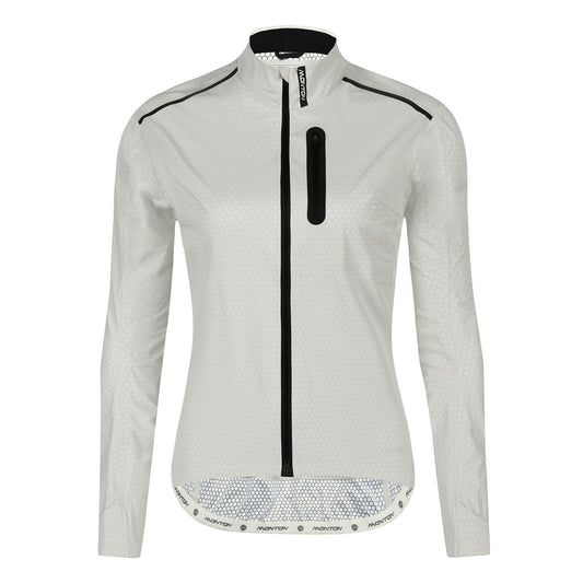 Women's Inpei Waterproof Cycling Jacket - Grey