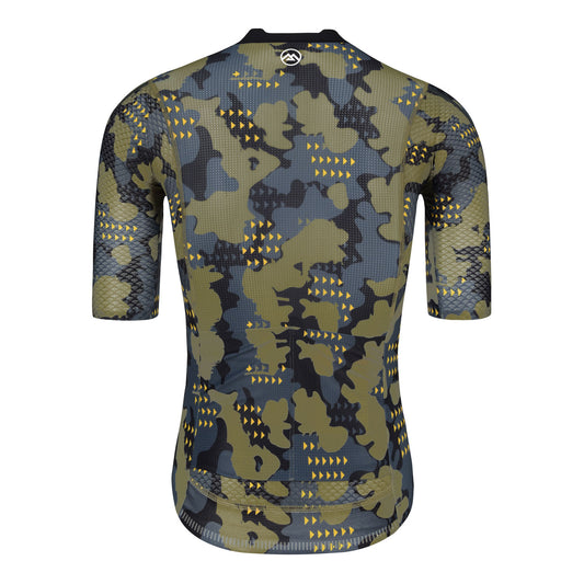 Men's Camo Shield - Short Sleeve Jersey - Green