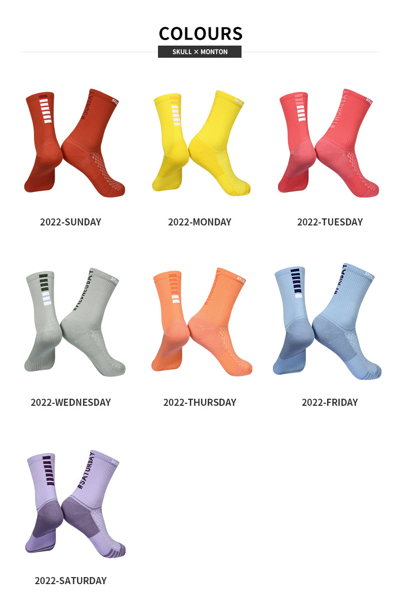 #WEDNESDAY - Cotton Socks - Green
