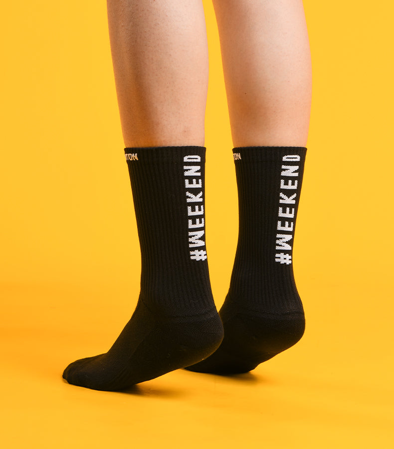 #WEEKEND - Cotton Socks - Black