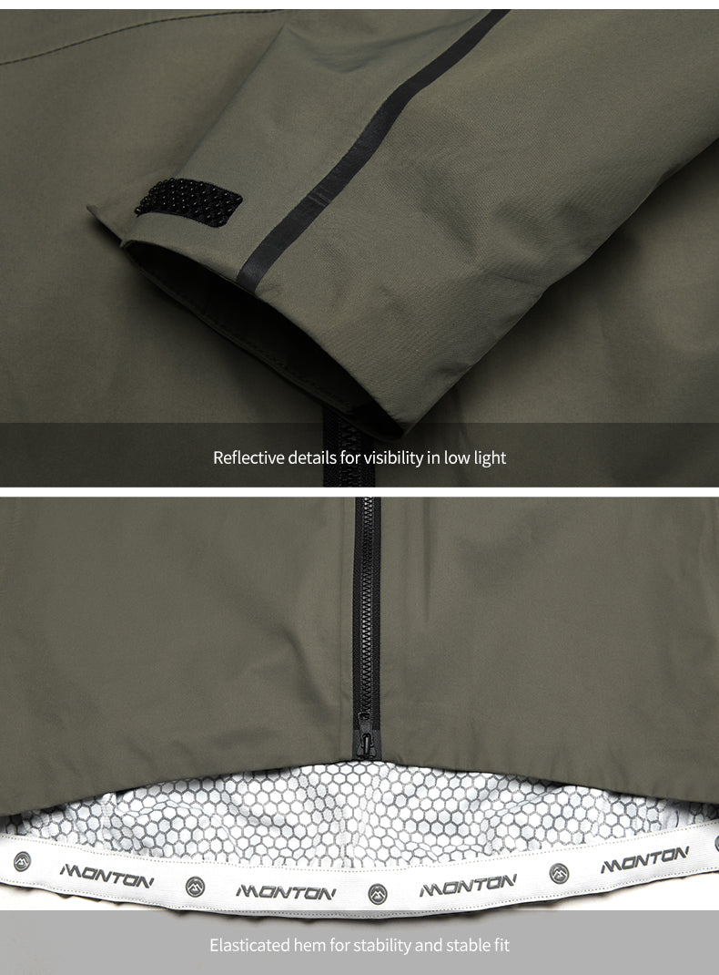 Women's Inpei Waterproof Cycling Jacket - Grey