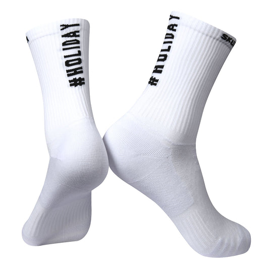 #HOLIDAY - Cotton Socks - White